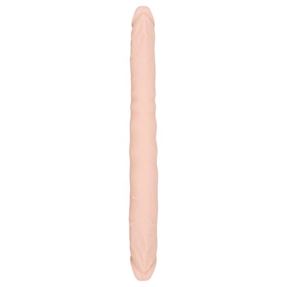 You2Toys - Double Dong - 100% silikonové dildo (přírodní)