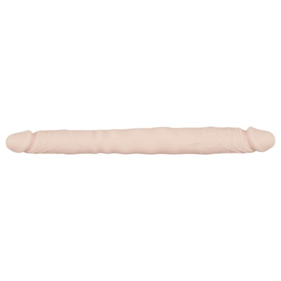 You2Toys - Double Dong - 100% silikonové dildo (přírodní)
