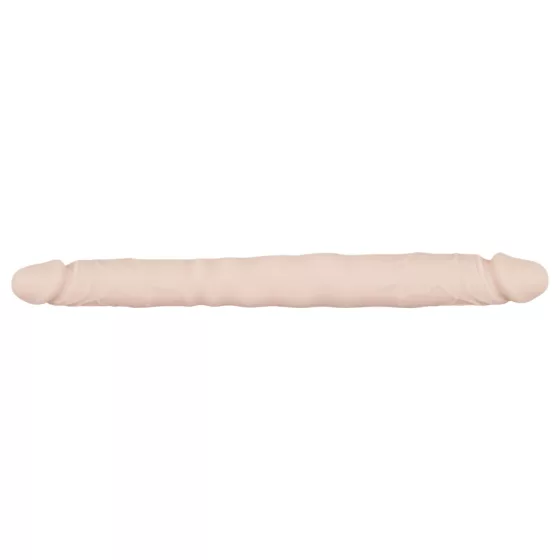 You2Toys - Double Dong - 100% silikonové dildo (přírodní)