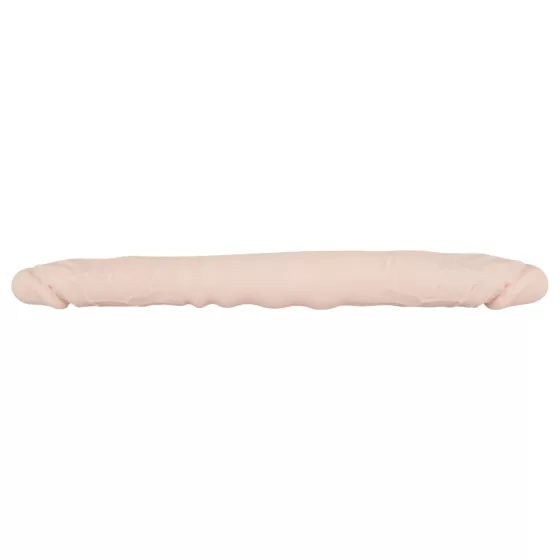 You2Toys - Double Dong - 100% silikonové dildo (přírodní)