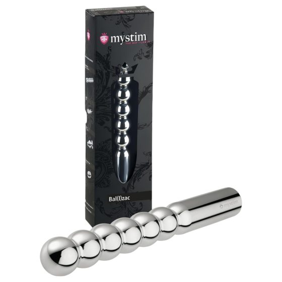 Mystim Bal(l)zac - elektro dildo s kulovými výstupky