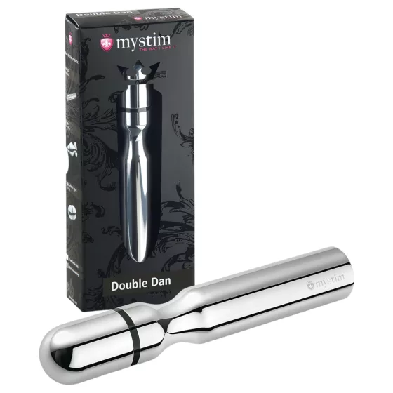 mystim - elektro stimulátor pro muže - kovový rukojeť