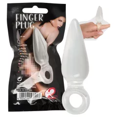   You2Toys - Finger Plug - anální kolík na prst (průhledný)
