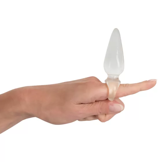 You2Toys - Finger Plug - anální kolík na prst (průhledný)