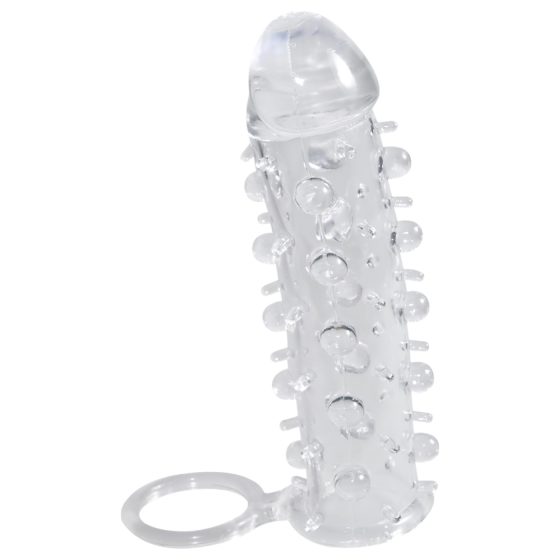 Prstencový návlek na penis - Crystal Skin
