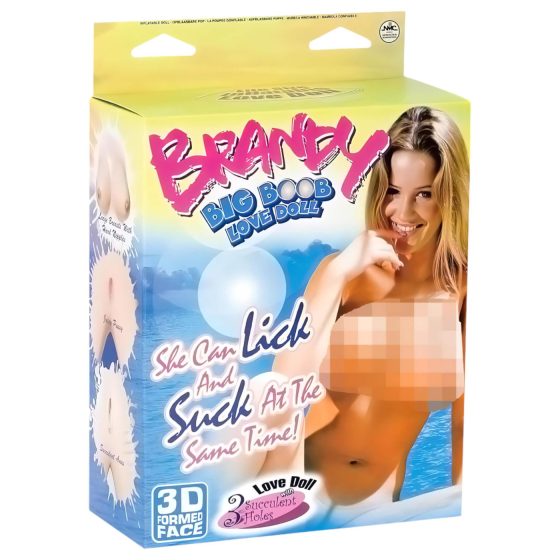 Brandy a bomba - nafukovací panna