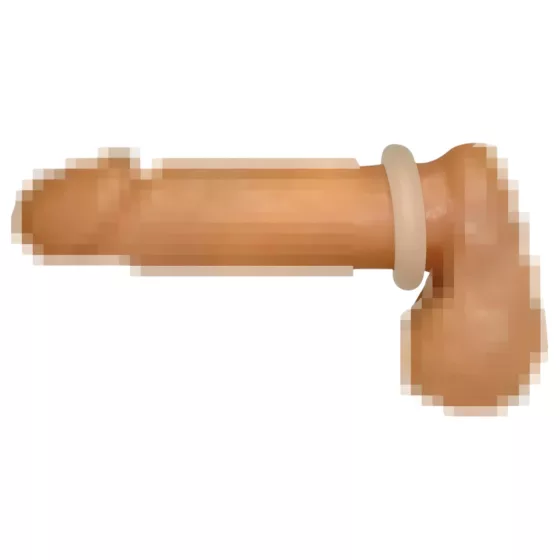 You2Toys - erekční kroužek - silikonový - průhledný