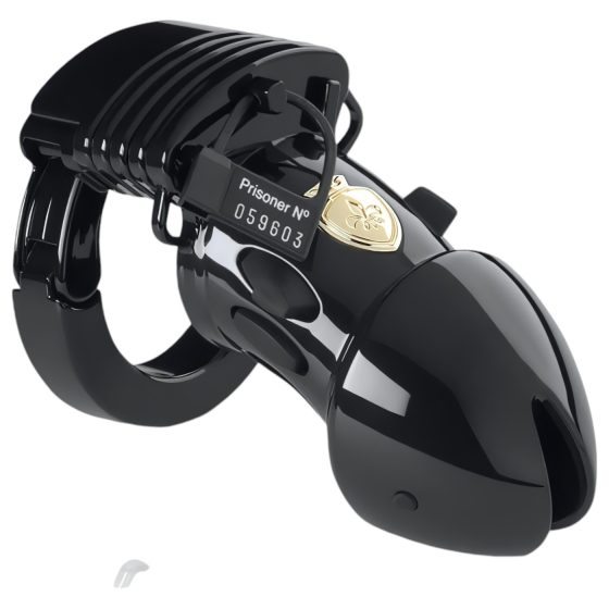 Mystim - elektro klec na penis - Black Edition - Pubic Enemy No 1