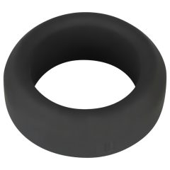   Black Velvet - silnostěnný erekční kroužek (2,6 cm) - černý
