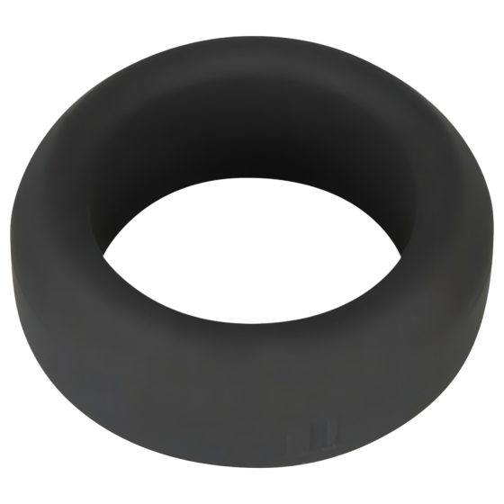 Black Velvet - silnostěnný erekční kroužek (2,6 cm) - černý