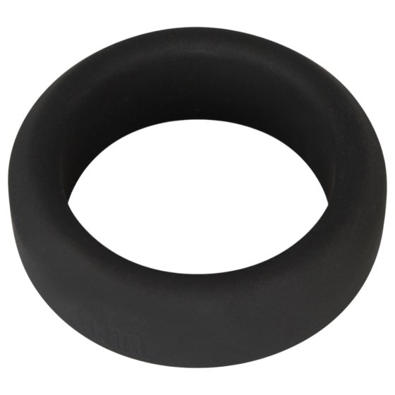 Black Velvet - silnostěnný erekční kroužek (3,2 cm) - černý
