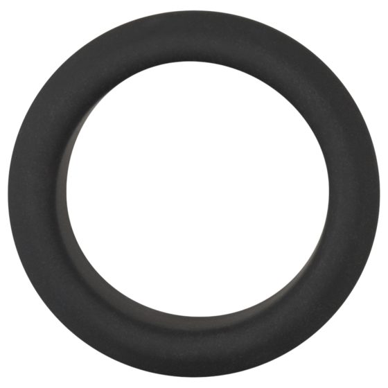 Black Velvet - silnostěnný erekční kroužek (3,2 cm) - černý