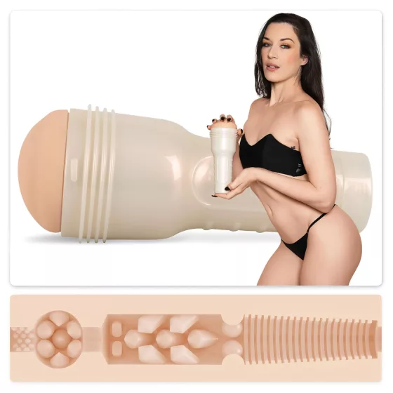 Fleshlight - masturbátor vagina - realističnost Stoya - tělová barva