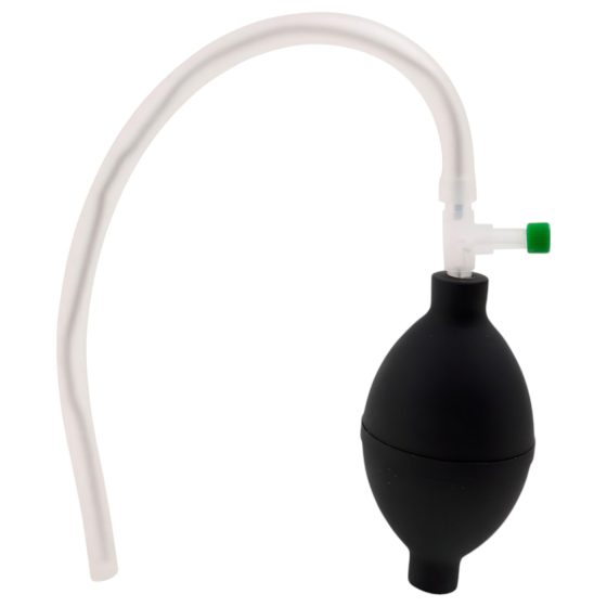 Lékařská vakuová pumpa na penis - průhledná