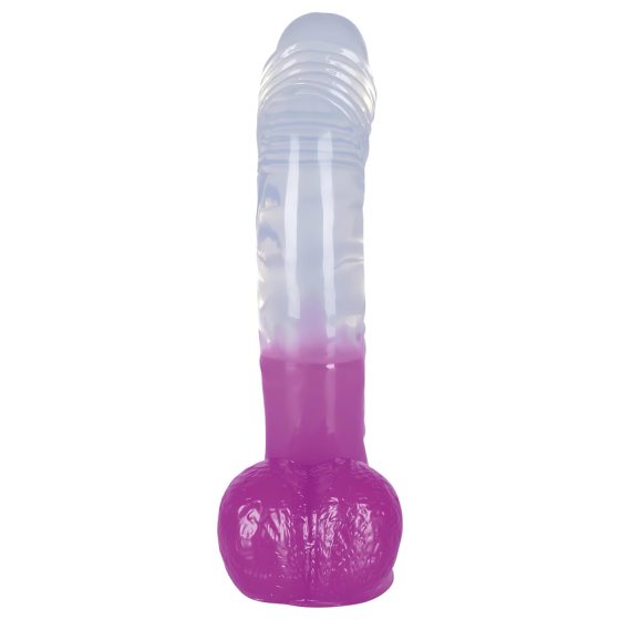 You2Toys - Ready Mate - umělý penis dildo (průhledně fialový)