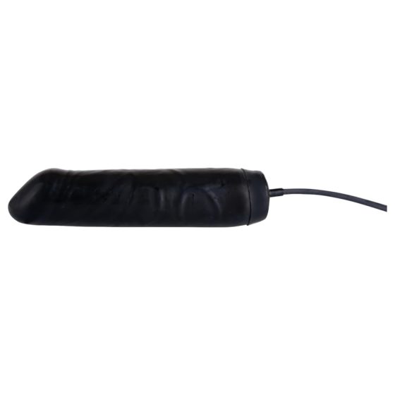 You2Toys - latexový nafukovací anální kolík - velký (černý)