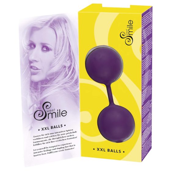 SMILE XXL Kuličky - obří venušiny kuličky (fialové)