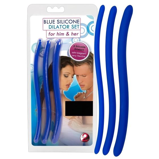 You2Toys - DILATOR - silikonová dilatační sada na močovou trubici (3 ks)