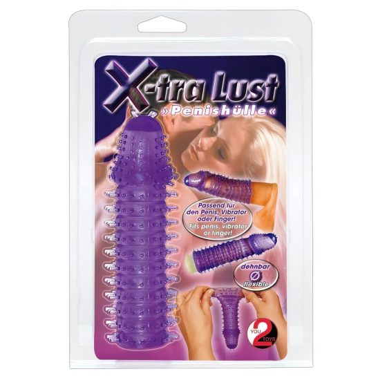 You2Toys - X-tra potěšení návlek na penis (fialový)