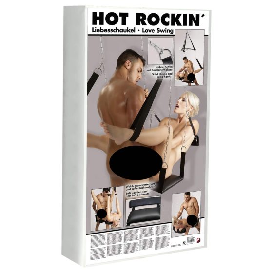 You2Toys - Hot Rockin - houpačka na sex (černá)