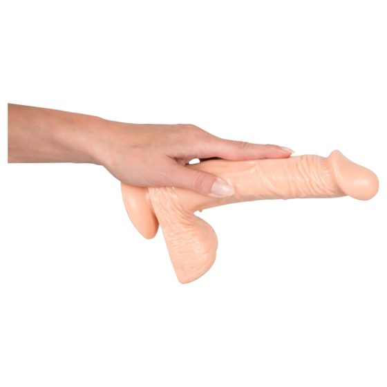 Evropský milenec - realistické dildo - velké (přírodní)