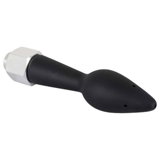 You2Toys - Zadní Stříkačka - kuželová silikonová sprchová hlavice (černá)