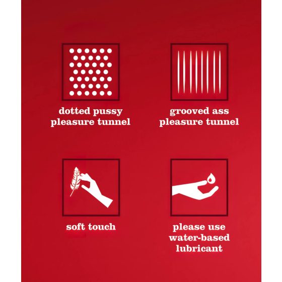 You2Toys - realistický masturbátor ve tvaru zadečku - tělová barva