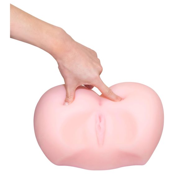 You2Toys - realistický masturbátor ve tvaru zadečku - tělová barva