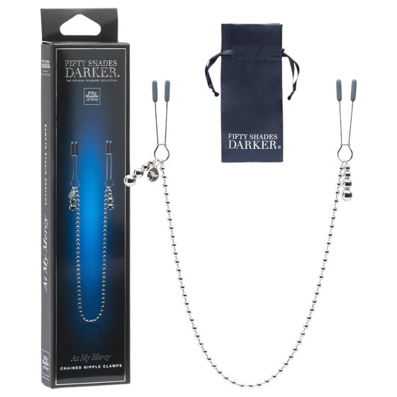 Padesát odstínů temnoty - At My Merci skřipce s řetízkem