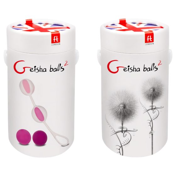 / Geisha kuličky 2 - variabilní sada (růžovo-bílá)