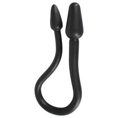   Rebel Dvojitý Kolík - dvojitý kužel anální dildo (černá)