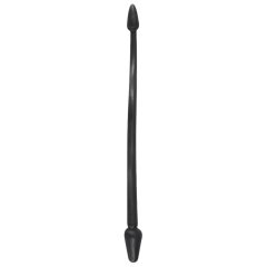   Rebel Dvojitý Kolík - dvojitý kužel anální dildo (černá)