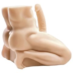   Šílená rozkoš - Klečící mužský torzo masturbátor""