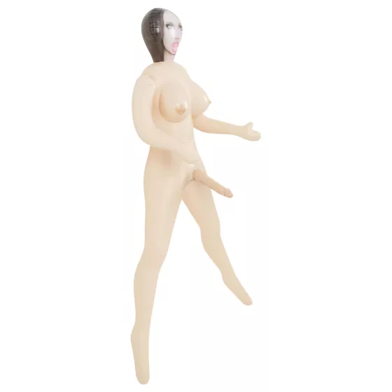 Lusting - nafukovací panna trans žena v životní velikosti