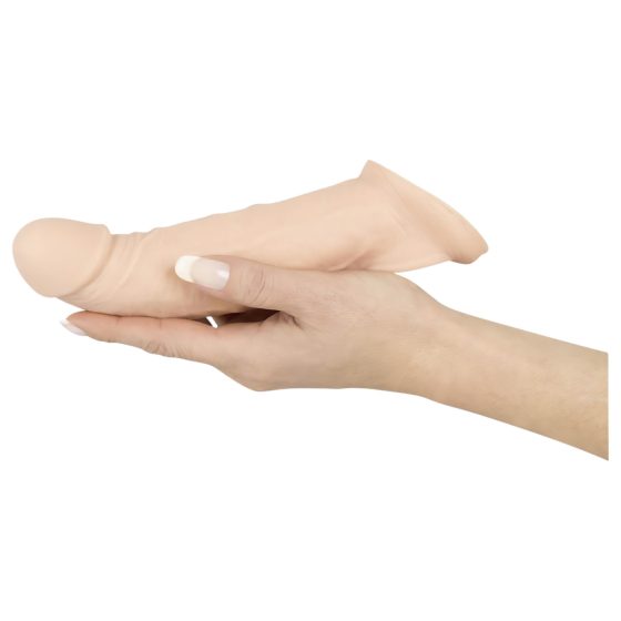 Nature Skin - Návlek na penis s kroužkem pro prodloužení