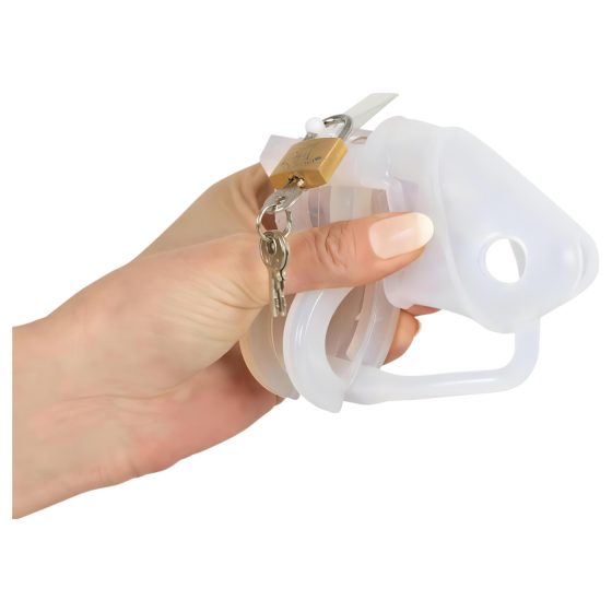 You2Toys - Penis Cage - silikonová klec na penis (bílá)