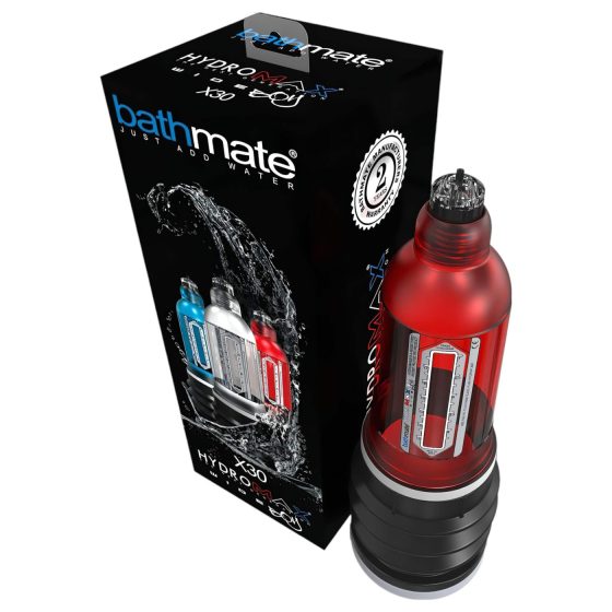 / Bathmate Hydromax 7 Wide - Hydropumpa (červená)