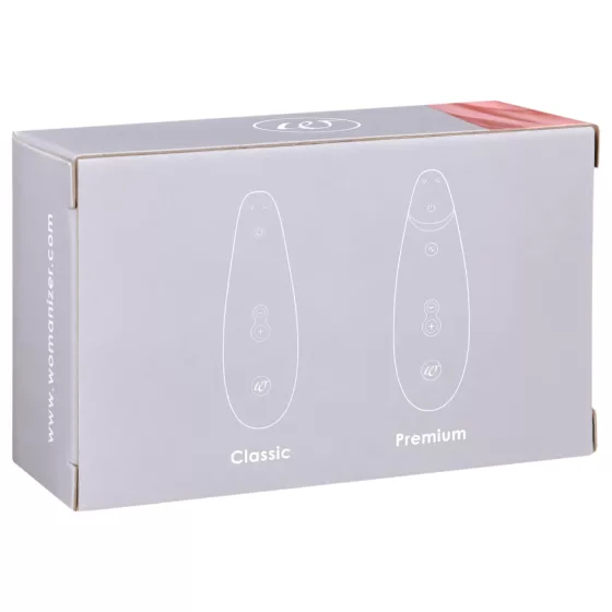 Womanizer Classic S - náhradní sací nástavce - sada 3 ks - fialová