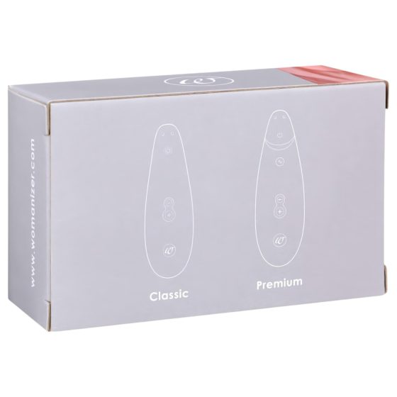 Womanizer Premium S - náhradní sací hlavice - bílá (3 ks)