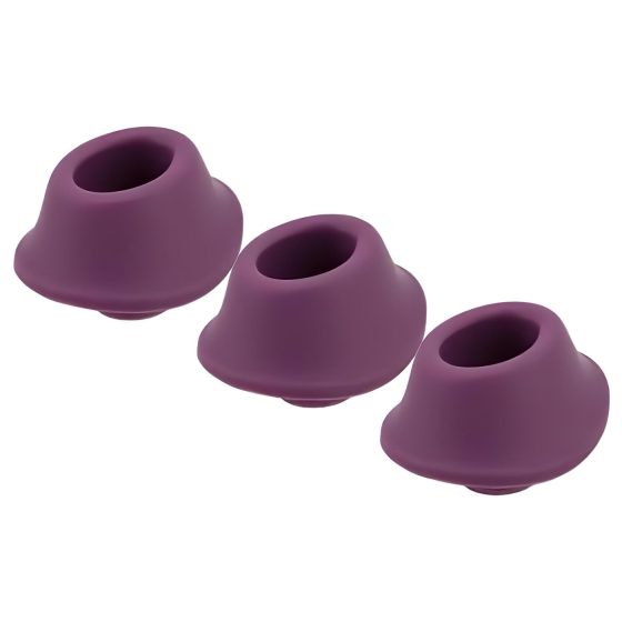 Womanizer Classic M - náhradní sací hlavice sada - fialová (3 ks)