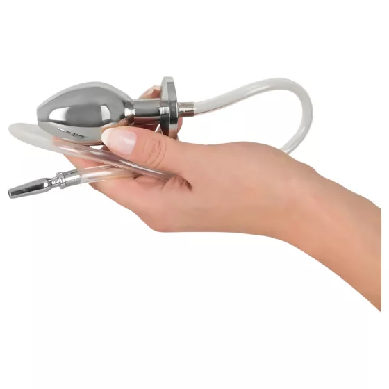 You2Toys - Piss to Ass Plug - dutá anální zátka s dilatátorem močové trubice