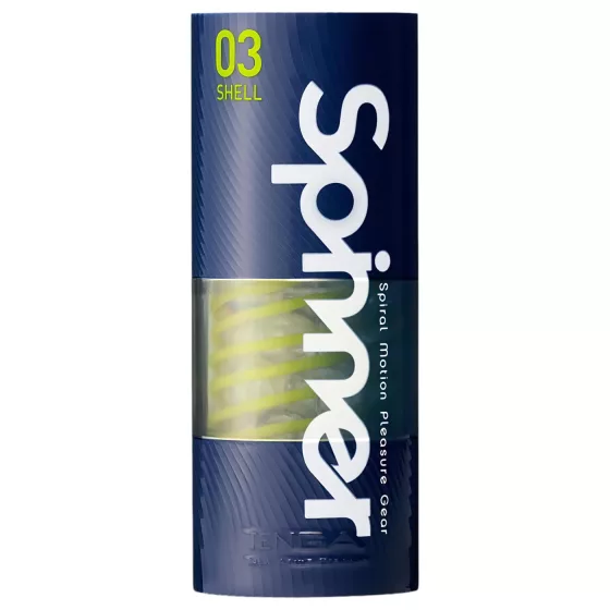 TENGA Spinner Schell - masturbátor - průhledný