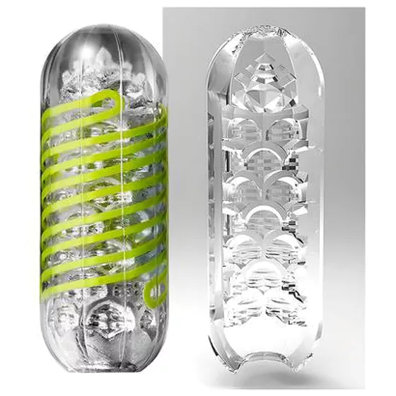 TENGA Spinner Schell - masturbátor - průhledný