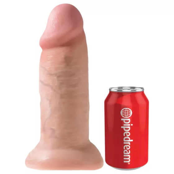 King Cock 10 dildo (25 cm, přírodní)