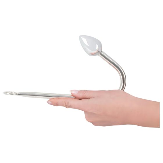 You2Toys - hliníkový anální hák (179g) - stříbrný