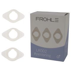   Fröhle LR002 (2,1cm) - lékařská sada erekčních kroužků (3ks)