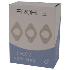   Fröhle LR002 (2,1cm) - lékařská sada erekčních kroužků (3ks)