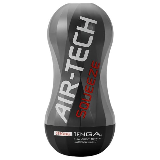 TENGA Air-Tech Squeeze Strong - masturbátor sání - černý