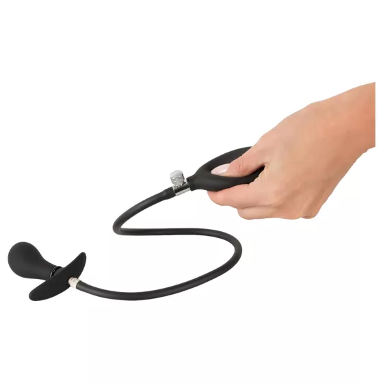 You2Toys - nafukovací anální dilatátor plug - černý