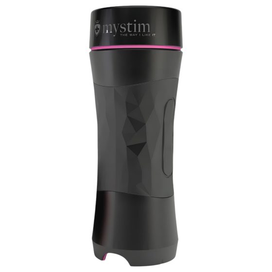 mystim OPUS Mica - realistická umělá vagína masturbátor (přírodní-černá)